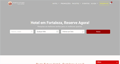Desktop Screenshot of hotelportofuturo.com.br