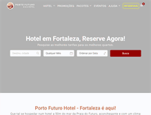 Tablet Screenshot of hotelportofuturo.com.br